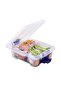 Q-lear Box 1.5 L Locking Storage Box-transparent - 2