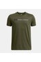 Boy's Ua Logo Wordmark T-Shirt 1389963-390