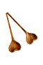 Helene Heart Shaped Spoon - Olive Wood - with Gift Package Option - 5