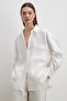 Robalı Pocketed Linen Shirt Ecru - 6