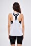 Sports Tank Black Kobe Printed White Color Cappa Fabric