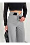 Cirted Fabric Pants / Women's Fabric Pants Wide Legs