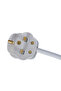 Extension Socket, 4 Way - 2M Power Extension Cord - 5
