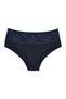 Set of 4 Cotton Women’s High-Waist Briefs with Lace Detail on the Front Waist - 6