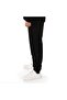 Black Men's Jogger, 3 Thread Fabric, Regular Fit, Cotton, Comfortable, Stretchable, with Pockets - 8