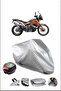 Ktm 790Adventure Rear Bag Compatible Gray Waterproof Canvas (Motorcycle)