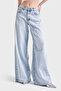 بنطلون جينز ثلجي نسائي من Hera 17S5-3 Palazzo Fit Denim