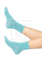 Bamboo Women's Elasticless Colored Seamless Premium Socks Boxed 6-Piece / Non-Marking / Non-Tightening Socks - 4