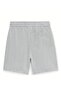 Women's Bermuda Pocket Corded Regular Fit Gray Shorts - 3