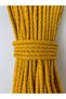 Cord Rope Cotton 6-7 mm 20-25 Meters Half kg Rope - Silvery Mustard Yellow - 4