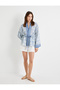Kimono Loose Patterned Cotton - 2