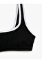 U-Neck Sports Bikini Top - Piping Detail - 3