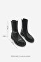 Women's Daily Boots with Sewing Detail Armus Black - 8