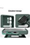 Liquid Silicone for Samsung Galaxy S25 ULTRA case Soft Microfiber Lining - Midnight Green - 7