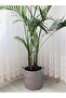 25X25 Gray Wicker Basket Toy - Multi-Purpose Flower Pot Organizer - 3