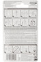 3M COMMAND™ DESIGNER HOOK WITH BATH STRIPS MEDIUM 17081B 2HKS+4S/PK - 2