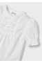 Summer Girl Short Sleeve Blouse Cream - 6