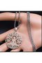 Fashion Stainless Steel Tree of Life Meditation Buddha Yoga Necklace Unisex Trendy Personality Gift - 5