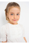 Summer Girl Short Sleeve Blouse Cream - 3