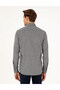 Gray Slim Fit Long Sleeve Shirt 50293756-Vr024 - 5