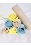 Baby Mouth Wipes 7 Pack 22X22 cm 100% Cotton Soft as Your Baby's Skin! - 8