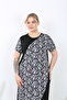 Women's Licra Large Size Dress - 4