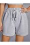Comfortable Cut Elastic Waist Summer Soft Fabric Pocket Shorts - 3