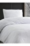Satelle Double Satin Duvet Cover Set – 100% Cotton Stripe Way 200X220 cm - 3