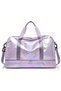 New Year Special - Bright Purple Women's Sports Bag, Large Capacity Functional Bag - New Year's Gift - 3