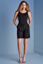 Sleeveless Black Combed Cotton T-Shirt - 2