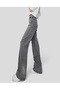 Jordan Smoked Wide Leg Lycra Jeans - Loose Wide Leg Jeans - 5