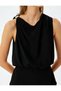 Sleeveless Shorts Jumpsuit with Slim Fit Accessory Detail - 5