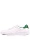 - White Genuine Leather Lace-Up Men's Sneakers 666-11 - 4