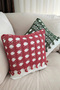 Knitted Decorative Pillow & Throw Pillow Cover with White Fabric Cover - 7