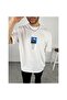 Oversize Ön Baskılı T-Shrit