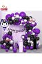 Kuromi Themed Age Foiled Balloon Set - Birthday Party Ornament