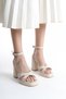 Skin Skin Women's Cross Platform Heeled Shoes BG1115-119-0002 - 2