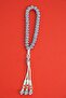 Hand Knitted Burgundy Blue Kazaz Rosary - 5