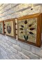 Set of 3 Stone Painting Boards with Solid (Wood) Frame 26X26 Set - 3