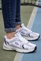 New Memory Sole Comfortable Lightweight White Navy Blue Unisex Sneakers Sports Shoes - 6