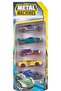 2022-S001 Metal Machines Refresh Series 3 Cars 5-Pieces, Assorted - 4