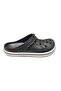 E800-3-25 Anatomical Sabo Slippers - Black and White 36-40 - 3