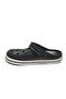 E800-3-25 Anatomical Sabo Slippers - Black and White 36-40 - 2