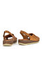Women's Genuine Leather Sandals 1411008z018 Tan - 3