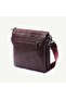 Uderra Unisex Genuine Leather Claret Red Messenger Bag - S3Ek0314 - 3