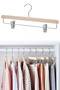 Wooden Clip Clothes Skirt Pants Hanger 36cm De054