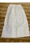 Practical Prayer Dress for Girls, with Headscarf and Skirt, Mint Green, Star Print, Belted, 963. - 2