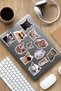 Cats Temalı Laptop Notebook Tablet Sticker Set 3