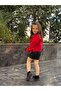 Red Pompom Sequin Sequin Set - 2