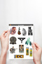 Game Temalı Laptop Notebook Tablet Sticker Set 4 - 3